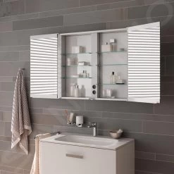 Keuco Royal Match - Spiegelkast Met LED-verlichting, Inbouw, 1000x700x149 Mm, Zilver Geanodiseerd 12813171311 14 Keuco Royal Match - Spiegelkast Met LED-verlichting, Inbouw, 1000x700x149 Mm, Zilver Geanodiseerd 12813171311 -Badkamer Paradijs bdde14af022a77c2a166f74e