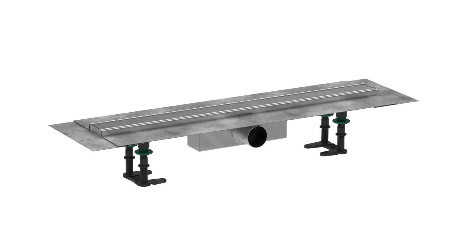 Hansgrohe RainDrain Compact - Douchegoot 70 Cm, Met Rooster, Geborsteld Roestvrij Staal 56176800 3 Hansgrohe RainDrain Compact - Douchegoot 70 Cm, Met Rooster, Geborsteld Roestvrij Staal 56176800