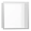 Hansgrohe XtraStoris Individual - Inbouwnis Met Designlijst, 300x300x100 Mm, Mat Wit/geborsteld Rvs 56099800 -Badkamer Paradijs be42d8d0c32942b3b8838137