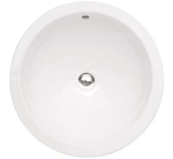 Villeroy & Boch Loop&Friends - Onderbouw Wastafel, Diameter 330 Mm, Met Overloop, Wit 61803301 -Badkamer Paradijs c016c0ce71c98eacaaf989aa