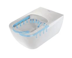 Duravit Viu - Wandtoilet, Rimless, Met WonderGliss, Alpine Wit 25110900001 -Badkamer Paradijs c03c577d05223253fcf4cb46