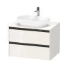 Duravit Ketho.2 - Wastafelonderkast Met Uitsparing 568x800x550 Mm, 2 Laden, Glanzend Wit K24895022220000 1 Duravit Ketho.2 - Wastafelonderkast Met Uitsparing 568x800x550 Mm, 2 Laden, Glanzend Wit K24895022220000 -Badkamer Paradijs c07d0bda23caac9e537ca595