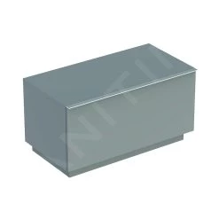 Geberit ICon - Zijkast, 890x472x477 Mm, Platina Hoogglans 840092000