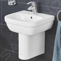 Grohe Euro Ceramic - Fontein Met Overloop, 450x400 Mm, Wit Alpine 39324000 -Badkamer Paradijs c15cb699a4e062e6b942566b