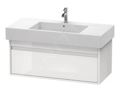 Duravit Ketho - Wastafelonderkast 410x1000x455 Mm, 1 Lade, Glanzend Wit KT669102222
