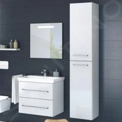 Villeroy & Boch Avento - Hoge Badkamerkast, 350x1760x372 Mm, 2 Deuren, Crystal White A89401B4 9 Villeroy & Boch Avento - Hoge Badkamerkast, 350x1760x372 Mm, 2 Deuren, Crystal White A89401B4 -Badkamer Paradijs c2898880e0169e9c6244494d 1