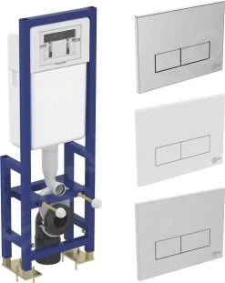 Ideal Standard Bedieningsplaten - Ideal System Mechanisch Bedieningspaneel, Chroom W3708AA -Badkamer Paradijs c627c98b601d79e1600dd91c