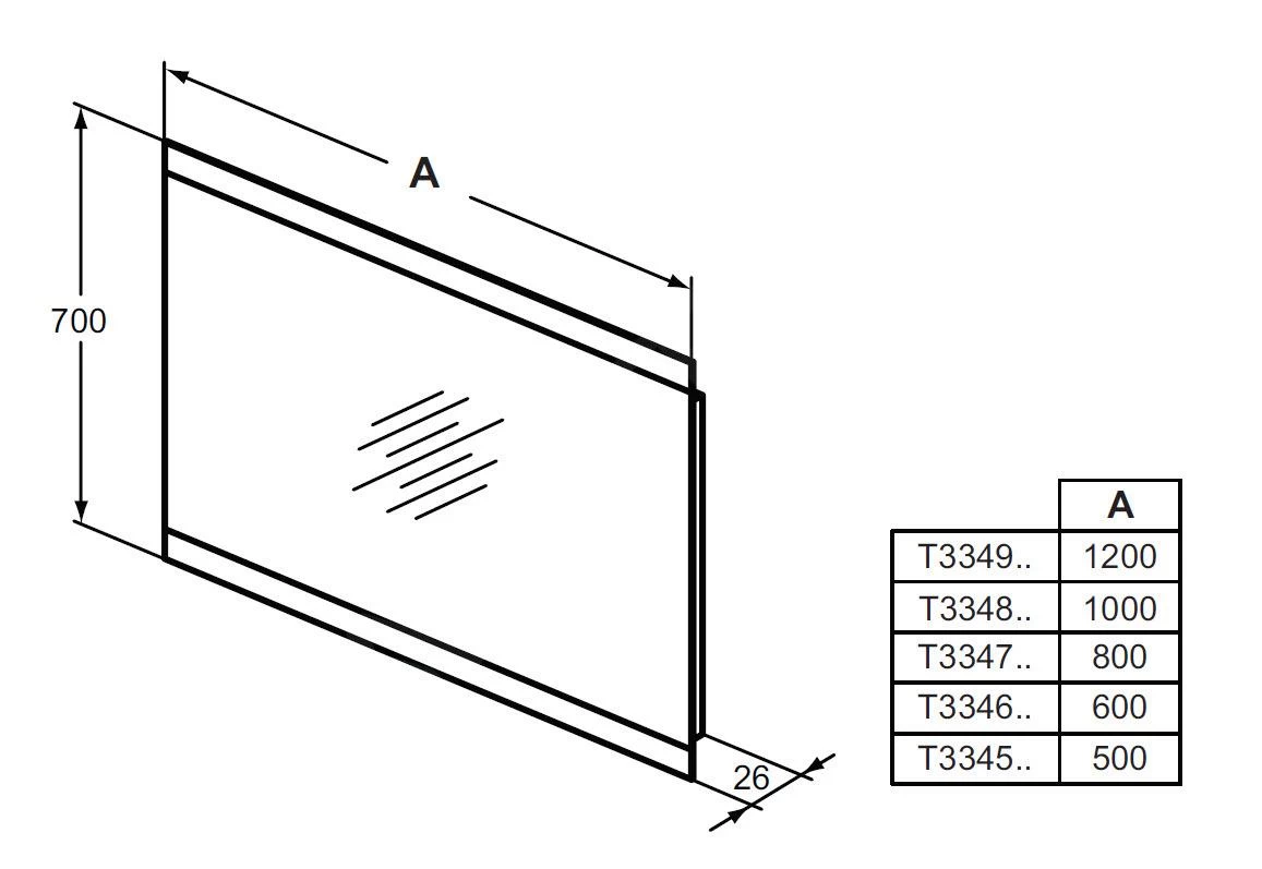 Ideal Standard Mirror&Light - Spiegel 1000x700 Mm Met Dubbelzijdige LED Sfeerverlichting T3348BH 4 Ideal Standard Mirror&Light - Spiegel 1000x700 Mm Met Dubbelzijdige LED Sfeerverlichting T3348BH - Afbeelding 2