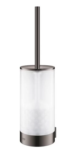 Grohe Selection - Toiletborstel Met Houder, Glas/Hard Graphite 41076A00 -Badkamer Paradijs c709f37dc26203baceca3377
