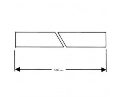 Hansgrohe Sifons - Rechte Muurbuis 500 Mm , Chroom 53493000 -Badkamer Paradijs c8da103a4cbaec27fb7ece95