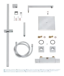 Grohe Grohtherm Cube - Regendouchesysteem, Chroom 26087000 -Badkamer Paradijs c9b45974d1ceec31ac923882
