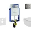 Geberit Kombifix - Set Voorwandinstallatie, Toilet En Zitting Ideal Standard Tesi, Sigma01 Bedieningsplaat, Glanzend Chroom 110.302.00.5 NF2 -Badkamer Paradijs c9f2b3a407d6c445db2f4c7f