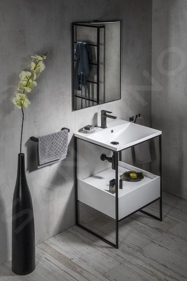 Sapho Maria - Wastafel 600x460 Mm, Gegoten Marmer, Wit MA060 8 Sapho Maria - Wastafel 600x460 Mm, Gegoten Marmer, Wit MA060 - Afbeelding 6