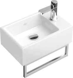 Villeroy & Boch Memento 2.0 - Fontein 400x260 Mm, Zonder Overloop, 1 Kraangat, CeramicPlus, Alpine Wit 432340R1 -Badkamer Paradijs cb913deee72e6f7e00b865ab