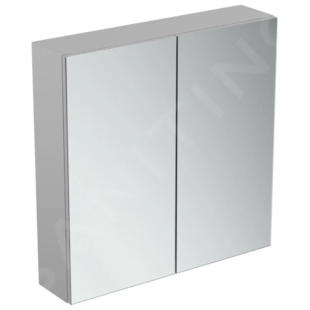 Ideal Standard Mirror&Light - Spiegelkast 700x700 Mm, Aluminium T3590AL 3 Ideal Standard Mirror&Light - Spiegelkast 700x700 Mm, Aluminium T3590AL