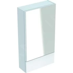 Geberit Selnova Square - Spiegelkast 850x470x176 Mm, 2 Deuren, Glanzend Wit 500.156.01.1