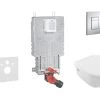 Grohe Uniset - Uniset Voor Wandcloset, Compleet Set 38643SET-KB -Badkamer Paradijs d149ea2c8be65af83facde45