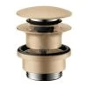 Hansgrohe Afvoergarnituren - Afvoergarnituur Push-Open Voor Wastafel- En Bidetkranen, Geborsteld Brons 50100140 -Badkamer Paradijs d1ad25eb20f593749a6caf9f