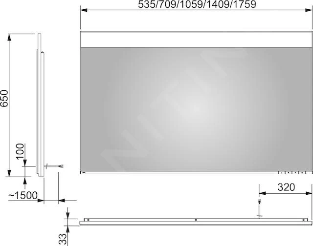 Keuco Edition 400 - Spiegel Met LED Verlichting, 535x650 Mm 11597171000 4 Keuco Edition 400 - Spiegel Met LED Verlichting, 535x650 Mm 11597171000 - Afbeelding 2