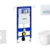 Geberit Duofix - Toiletset Met Sigma50 Bedieningsplaat, Alpine Wit + Duravit ME By Starck Hangend Toilet En Wc Bril, Rimless, SoftClose 111.355.00.5 NM8 -Badkamer Paradijs d2283b8637facde8c81ce8cb