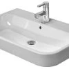 Duravit Happy D.2 - Wastafel 800x505 Mm, Met Overloop, Met Kraangat, Wit 2318800000 2 Duravit Happy D.2 - Wastafel 800x505 Mm, Met Overloop, Met Kraangat, Wit 2318800000 -Badkamer Paradijs d2a0b4fb2600ec86dee12941