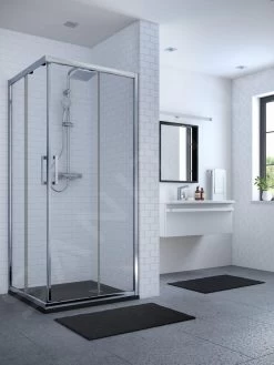 Ideal Standard Connect 2 - Schuifdeur, 2-delig, 1400 Mm, Silver Bright/helder Glas K9265EO 7 Ideal Standard Connect 2 - Schuifdeur, 2-delig, 1400 Mm, Silver Bright/helder Glas K9265EO -Badkamer Paradijs d34af20aaef0c9c4699b8ea8