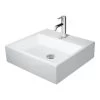 Duravit Vero Air - Wastafel 500x470 Mm, Zonder Overloop, Met Kraangat, WonderGliss, Wit 23505000411 -Badkamer Paradijs d40a544f7dcf39b6a1d5b14c