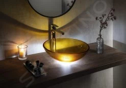 Sapho Beauty - Waskom, Diameter 420 Mm, Zonder Overloop, Glas/honing Kleur 2501-03 -Badkamer Paradijs d4297ed71f7c3c4422e5ae4b