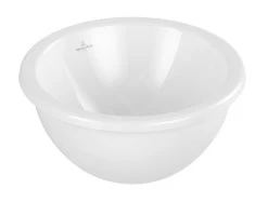 Villeroy & Boch Loop&Friends - Onderbouw Wastafel, Diameter 380 Mm, Zonder Overloop, CeramicPlus, Alpine Wit 4A5201R1 -Badkamer Paradijs d4c8d404b144d0d669bc60e9
