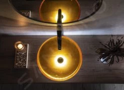 Sapho Beauty - Waskom, Diameter 420 Mm, Zonder Overloop, Glas/honing Kleur 2501-03 -Badkamer Paradijs d51ada1f0e891a41bb337c76