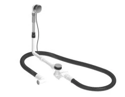 Duravit Toebehoren - Af- En Overloopgarnituur, Bowden, Chroom 792208000001000