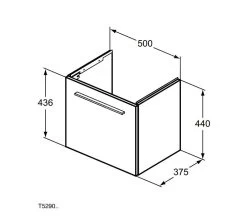 Ideal Standard I.Life S - Wastafelonderkast, 500x375x440 Mm, Mat Carbon Grijs T5290NV 8 Ideal Standard I.Life S - Wastafelonderkast, 500x375x440 Mm, Mat Carbon Grijs T5290NV -Badkamer Paradijs d6cbd8e0b0f97238a4363e4e
