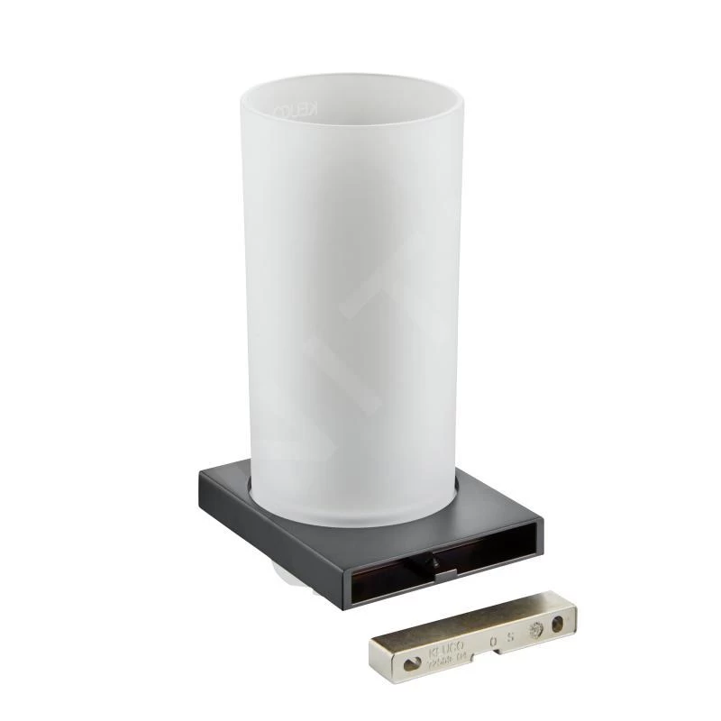 Keuco Edition 11 - WC-borstel Met Houder, Mat Glas/zwart Chroom Geborsteld 11164139000 6 Keuco Edition 11 - WC-borstel Met Houder, Mat Glas/zwart Chroom Geborsteld 11164139000 - Afbeelding 4