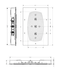 Hansgrohe Raindance - Hoofddouche 680x460 Mm Air 3jet Met Verlichting, Chroom 28418000 -Badkamer Paradijs d82c1e2e055f76ffaebc8266