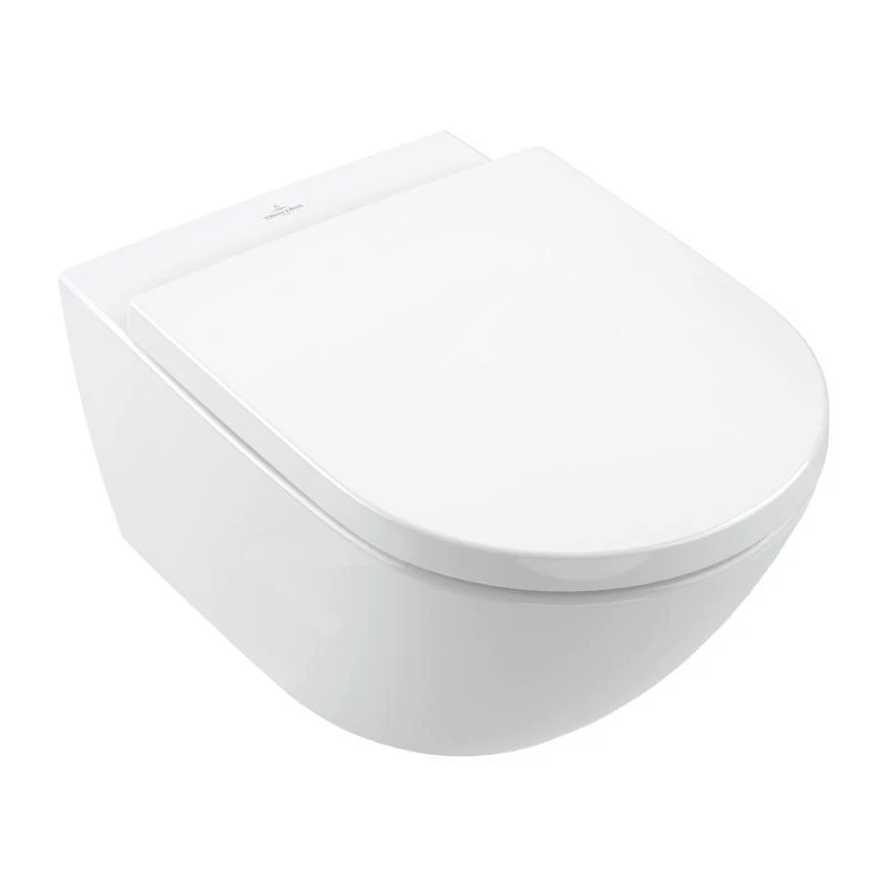 Villeroy & Boch Subway 3.0 - Hangend Toilet, TwistFlush, DirectFlush, CeramicPlus, Stone White 4670T0RW