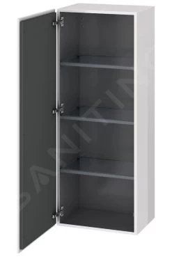 Duravit L-Cube - Hoge Badkamerkast 1320x500x363 Mm, Links, Glanzend Wit LC1179L2222 9 Duravit L-Cube - Hoge Badkamerkast 1320x500x363 Mm, Links, Glanzend Wit LC1179L2222 -Badkamer Paradijs daf71c1d3c4e90bb029a45e8