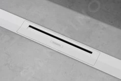 Hansgrohe RainDrain Flex - Douchegoot Met Rvs Rooster 900, Te Plaatsen In De Ruimte, Inkortbaar, Mat Wit 56045700 -Badkamer Paradijs dc0c831c89a405b1c2d7358b