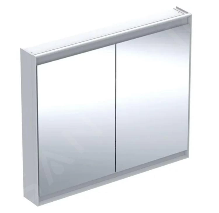 Geberit ONE - Spiegelkast Met LED-verlichting, 1050x900x150 Mm, 2 Deuren, Aluminium 505.814.00.1 3 Geberit ONE - Spiegelkast Met LED-verlichting, 1050x900x150 Mm, 2 Deuren, Aluminium 505.814.00.1