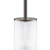 Grohe Selection - Toiletborstel Met Houder, Glas/Hard Graphite 41076A00 -Badkamer Paradijs ddc32a4a107d9884fd1c8933