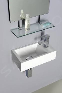 Sapho Wastafels - Amarok Fontein 400x220 Mm, Zonder Overloop, 1 Kraangat Rechts, Wit AR500 -Badkamer Paradijs de4a1d4c2211a8ed8e8aea20