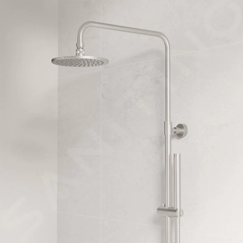 Steinberg 250 - Doucheset Met Thermostaat, Diameter 200 Mm, Geborsteld Nikkel 250 2721 BN 9 Steinberg 250 - Doucheset Met Thermostaat, Diameter 200 Mm, Geborsteld Nikkel 250 2721 BN - Afbeelding 7