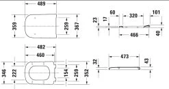 Duravit Happy D.2 - WC Bril, Met SoftClose Mechanisme, Alpine Wit 0064690099 -Badkamer Paradijs df23c984e143665ed59c1a7a
