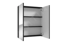 Kielle Vega - Spiegelkast, 60x73x15 Cm, Mat Zwart 50118604 -Badkamer Paradijs dfb5b10d9cc3cb47af44eb52