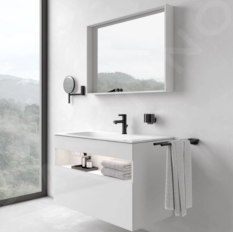 Keuco Stageline - Wastafelonderkast, 800x625x490 Mm, Met Verlichting En USB, Wit 32862300100 11 Keuco Stageline - Wastafelonderkast, 800x625x490 Mm, Met Verlichting En USB, Wit 32862300100 - Afbeelding 9