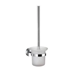 Kielle Aura - Closetborstelgarnituur, Mat Glas/chroom 40502000