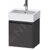 Duravit Ketho.2 - Wastafelkast 440x434x338 Mm, 1 Deur, Scharnieren Links, Grafiet Mat K25070L49490000 -Badkamer Paradijs e4d1ef1942d974d6120a5543
