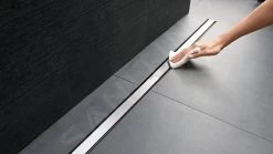 Geberit CleanLine - Rooster Voor Douchegoot, 300-900 -m, Geborsteld Metaal 154.450.KS.1 -Badkamer Paradijs e73f0f33821d7312238a73e1