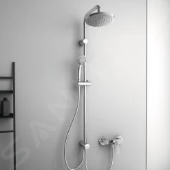 Ideal Standard Idealrain - Doucheset Met Schakelaar, Diameter 200 Mm, 3jets, Chroom A6281AA -Badkamer Paradijs e89a1a4b7702dd4e7ac3194e