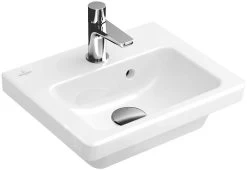 Villeroy & Boch Subway 2.0 - Fontein Met Overloop, 370x305 Mm, Alpine Wit 73173701