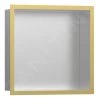 Hansgrohe XtraStoris Individual - Inbouwnis Met Designlijst, 300x300x100 Mm, Geborsteld Rvs/vzhled Zlata 56097990 -Badkamer Paradijs ef6b986fd5f89faa5d41c01b
